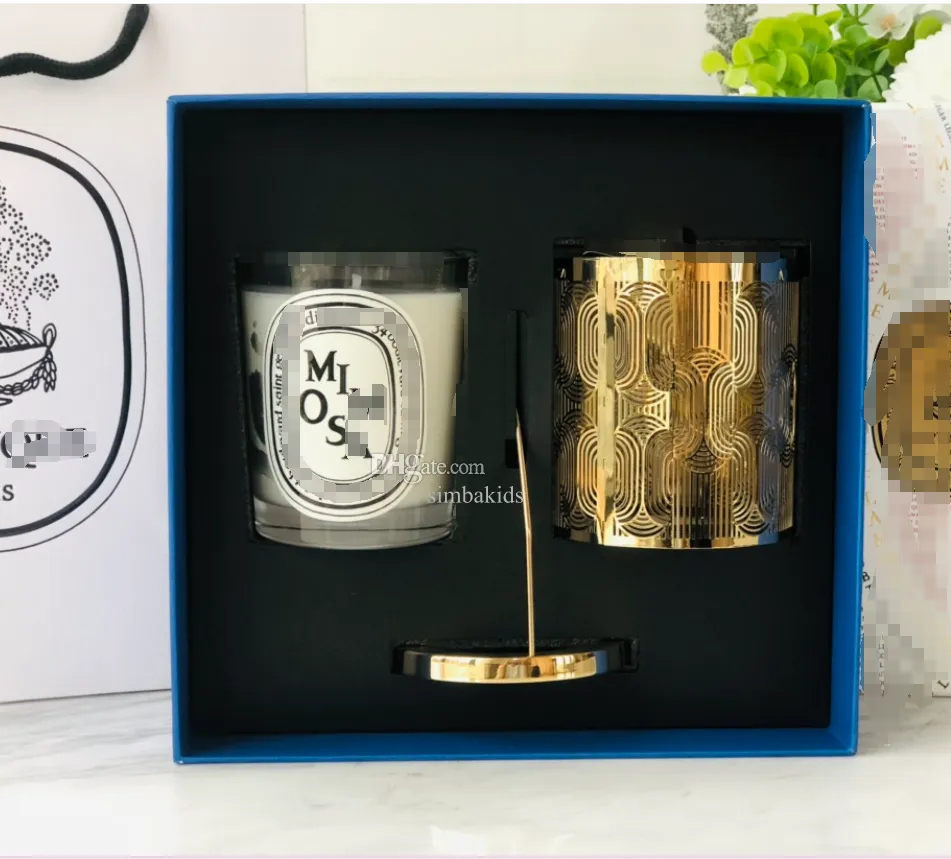 Diptyqu Kaars Aromatherapie Fantasie licht- en schaduwkaarshoes en geurkaars geschenkdoos Kerstcadeau Verjaardagscadeau voor vrouwen meisje Genieten van de geur