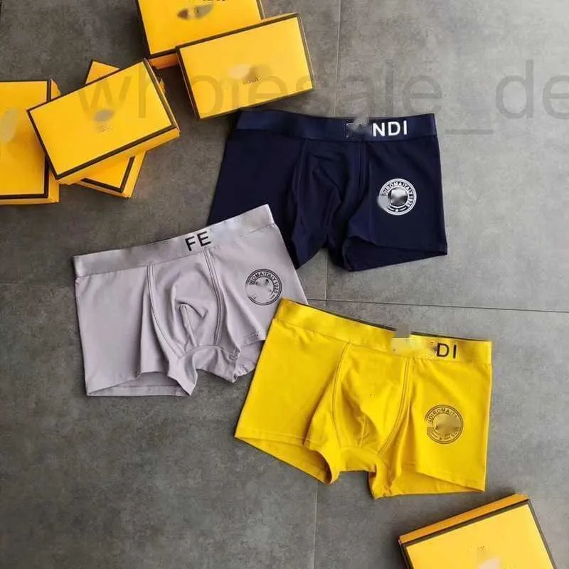 Cuecas de designer roupa interior masculina boxer shorts marca calças de algodão boxer shorts calças quadrangulares