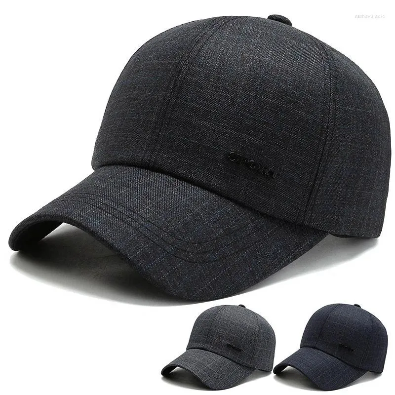 Ball Caps Middle Aged And Old People's Hats Men's Cap Cloth Grandfather's Baseball Middle-aged Father's Gift