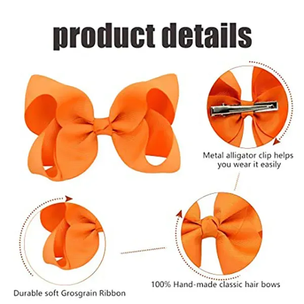 Hair Bows for Girls 4