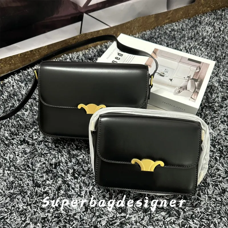 Toppkvalitetsdesigner tygväskor Luxury Lady Bag Fashion Cross Body Purse High Sense Messenger axelhandväska 18,5 cm 22,5 cm