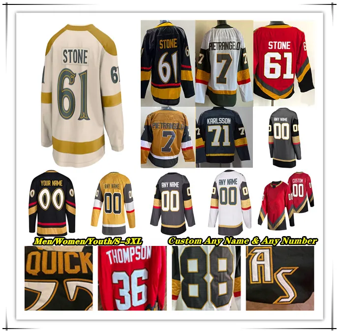 2024 Winter Classic Vegas Hóquei Jersey Jack Eichel Mark Stone William Karlsson Jonathan Marchessault Chandler Stephenson Alex Pietrangelo Adin Hill KNIGHT Juventude