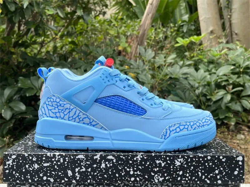 New Jumpman 3s All Blue Cement Man Woman Basketball Shoes Top Quality Sports Outdoor Sneakers Fast Delivery With Og Box
