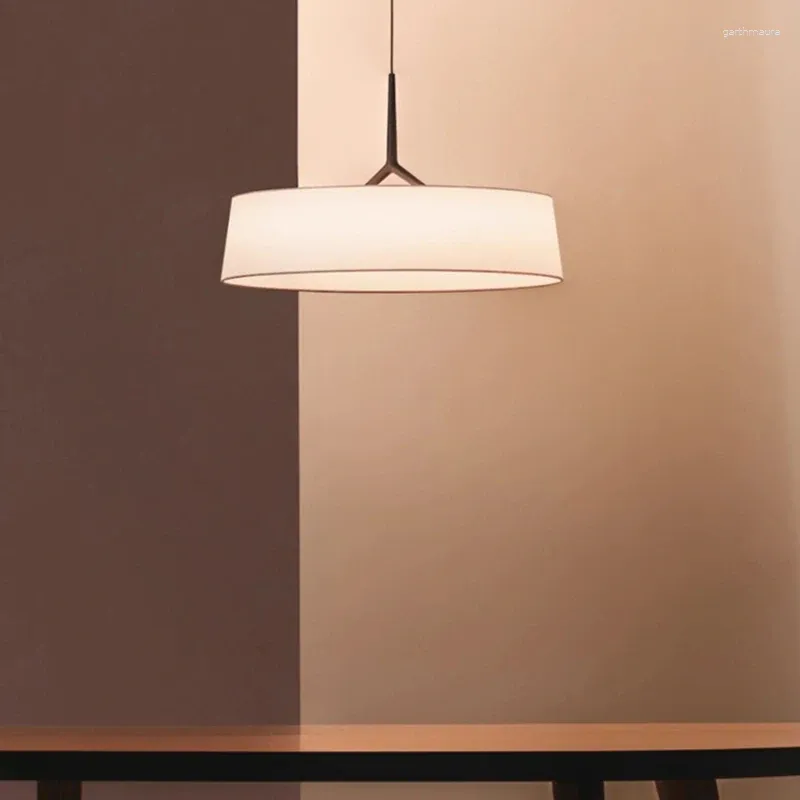 Lustres AiPaiTe Moderno Preto / Cinza Candelabro para Sala de estar Quarto Jantar Estudo Italiano Tecido LED