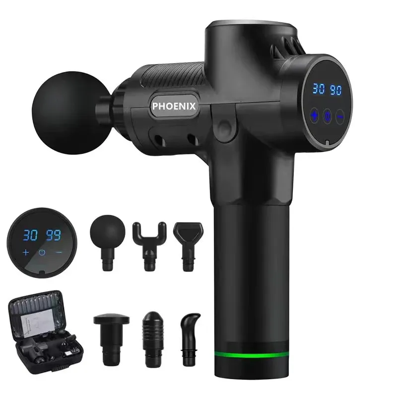 Pistola de masaje Phoenix A2 PRO ATHLETE de cuerpo completo Pistola de masaje de alta frecuencia Relajacion muscular Relajacion corporal Maquina de