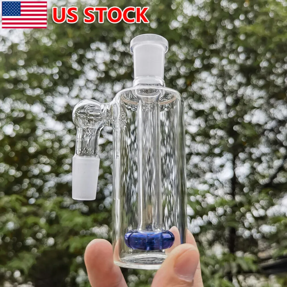 14mm 90 Degree Glass Ash Catcher 90° for Hookah Water Pipe 14mm Ash Catcher New