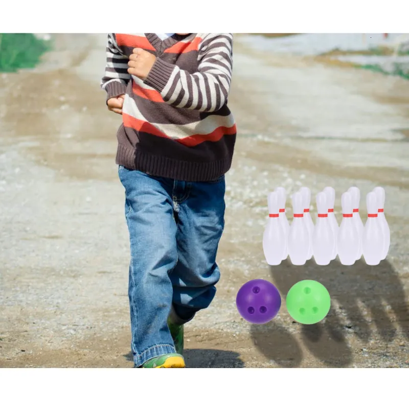 Jeu De Bowling Enfant - 14 Cm - Quilles Et Boule - Cadeau Anniversaire