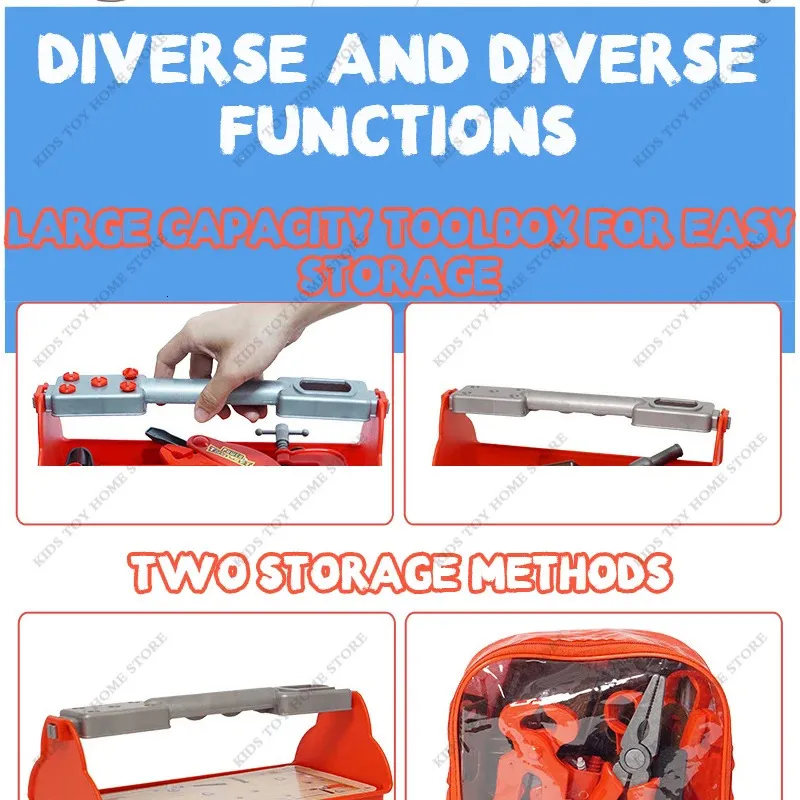 DHgate.com:Kids Toolbox Set - Pretend Play Tools Workshop Role Play ...