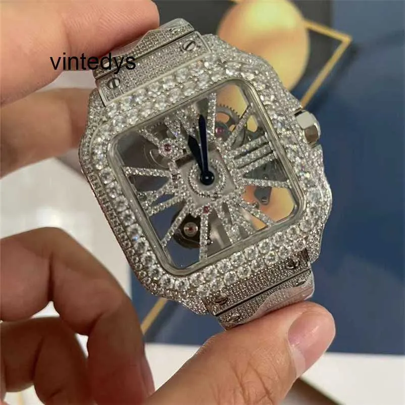 Relojes para hombres Top Out 2023 New Diamond Swiss Completely Watch Mark