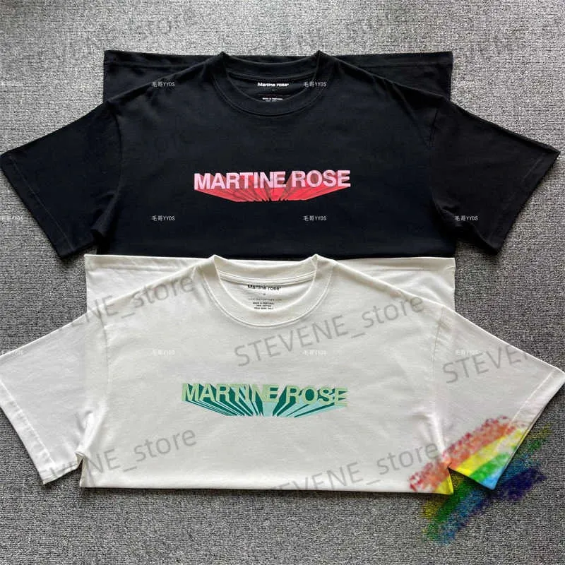 Herrt-shirts 2023SS Martine Rose T-shirt Män kvinnor 1 1 Högkvalitativ vit svart överdimensionerad t-shirt toppar tee t231214