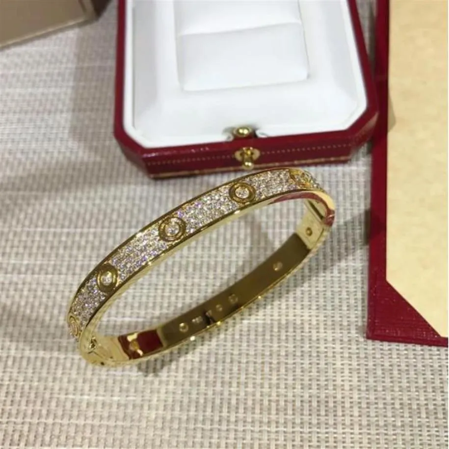 Designer Cuff Bangle Armband för par Vintage Style Banquet Party Wedding Jewelry Engagement Gift 2022255D