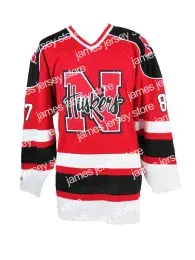 College Hockey Wears Custom Men's Nebraska Cornhuskers Hockey Jersey Embroidery Stitched Any Name Any Number Hight Quality Size S-3XL