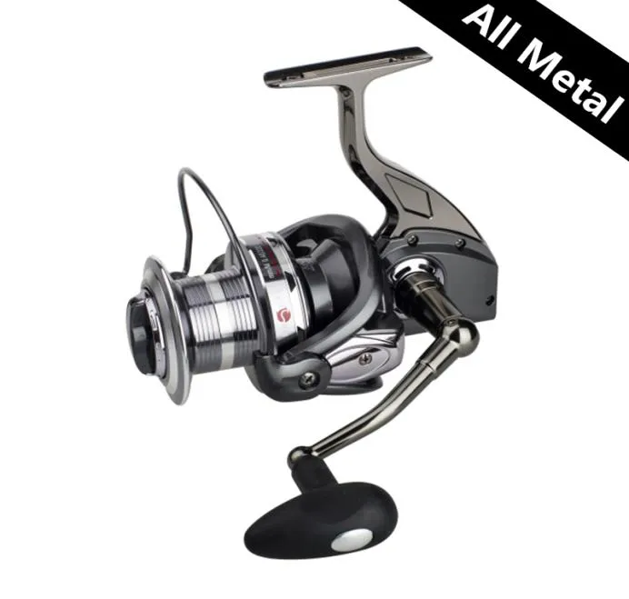 SEA FISHER REEL DISTANT HJUL RS8000 SUPER Strong All Metal Surf Casting Fishing Reel 491 121 Kullager Spinning Reels5154795