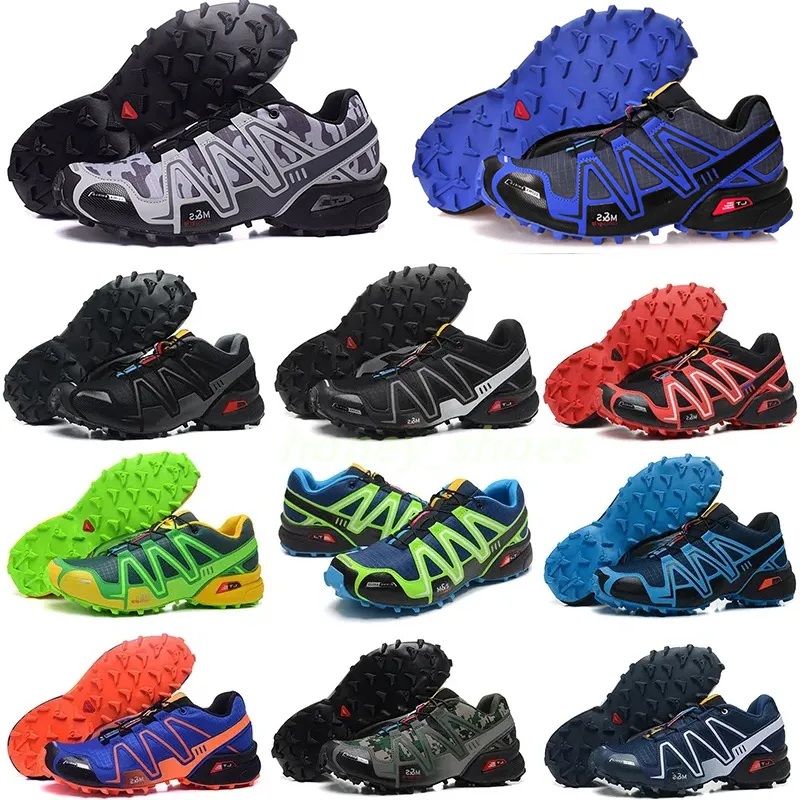 Top Quality Sapatos Casuais Volt Ginásio Futebol Vermelho Preto Azul Futebol Runner Sports Sneakers Speed Cross 3.0 3s Fashion Utility Outdoor Baixo para Homens Eur 39-46 H0111