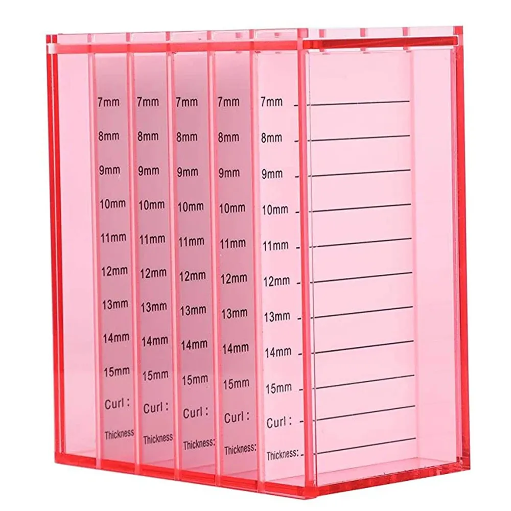 Valse Wimpers Opbergdoos 5 Lagen Acryl Pallet Individuele Lash Volume Display Standhouder Voor Makeup Tools 231213