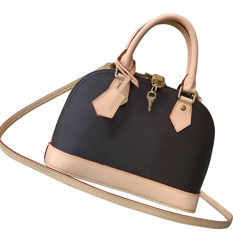 Оригинальный бренд 10A Классическая сумка на плечо из натуральной кожи Роскошная сумка-ракушка Женские сумки через плечо Повседневные сумки-тоут Кошельки Дизайнерская женская сумка Модные сумки через плечо
