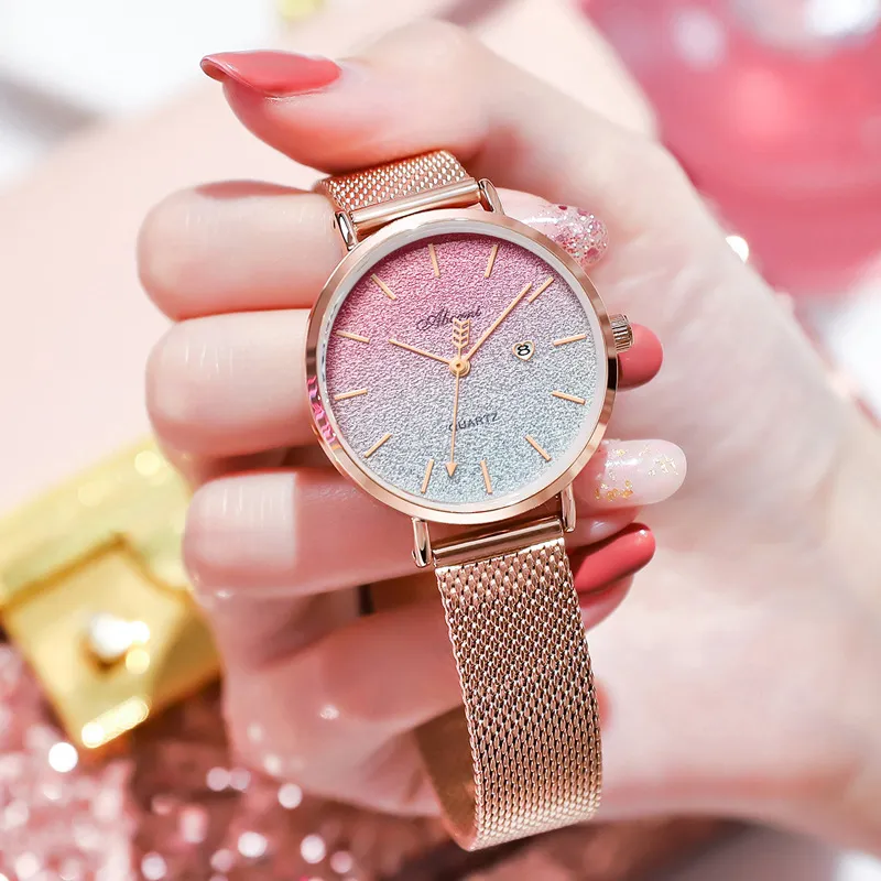 New Gradient Women's Watch Starry Sky Quartz Watch