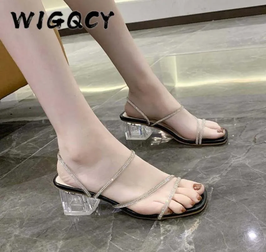 Clear heels deals celebrity