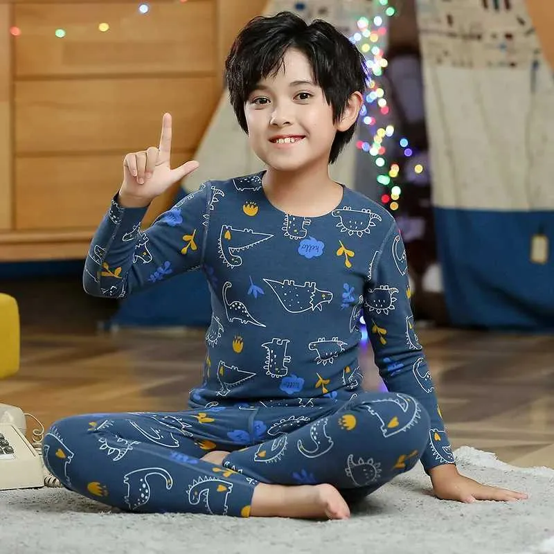 Pajamas Girls Thermal Underwear Autumn Homewear Teenage Sleepwear Warm  Pijamas Boy Pyjamas For Kids Childrens Day Gift Baby Night Suits R231214  From 23,91 €