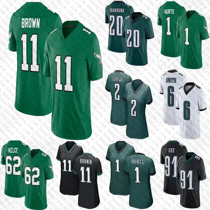 Jalen Duele Jason Kelce AJ Brown Camisetas De Fútbol Personalizadas