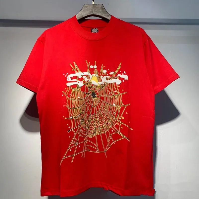 DHgate.com:Fashion Mens Sp5der T-shirts Summer Men Women