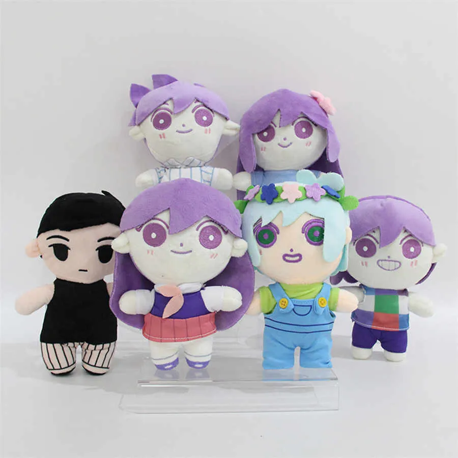 Sunny Plush Doll Stuffed Pillow Toy Plushies Figure Omori Cosplay Props Merch Game OMORI Sunny Plush