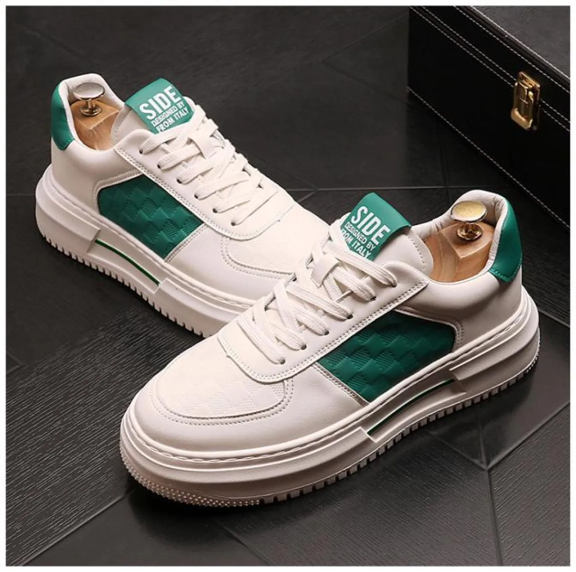 Handgemaakte sneakers sale