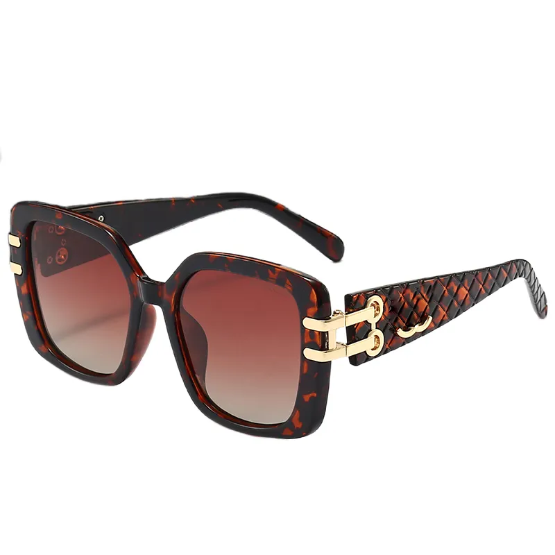 Damen-Geometrie-Sonnenbrille, dicker Rahmen, polarisierte Brille, modischer und vielseitiger Outdoor-Fahrdesigner