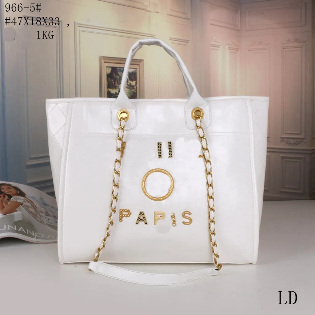 Handbag shopping bag new beach bag waxed leather high end women s bag versatile style luxury brand large capacity bag mini tn designer bag pearl