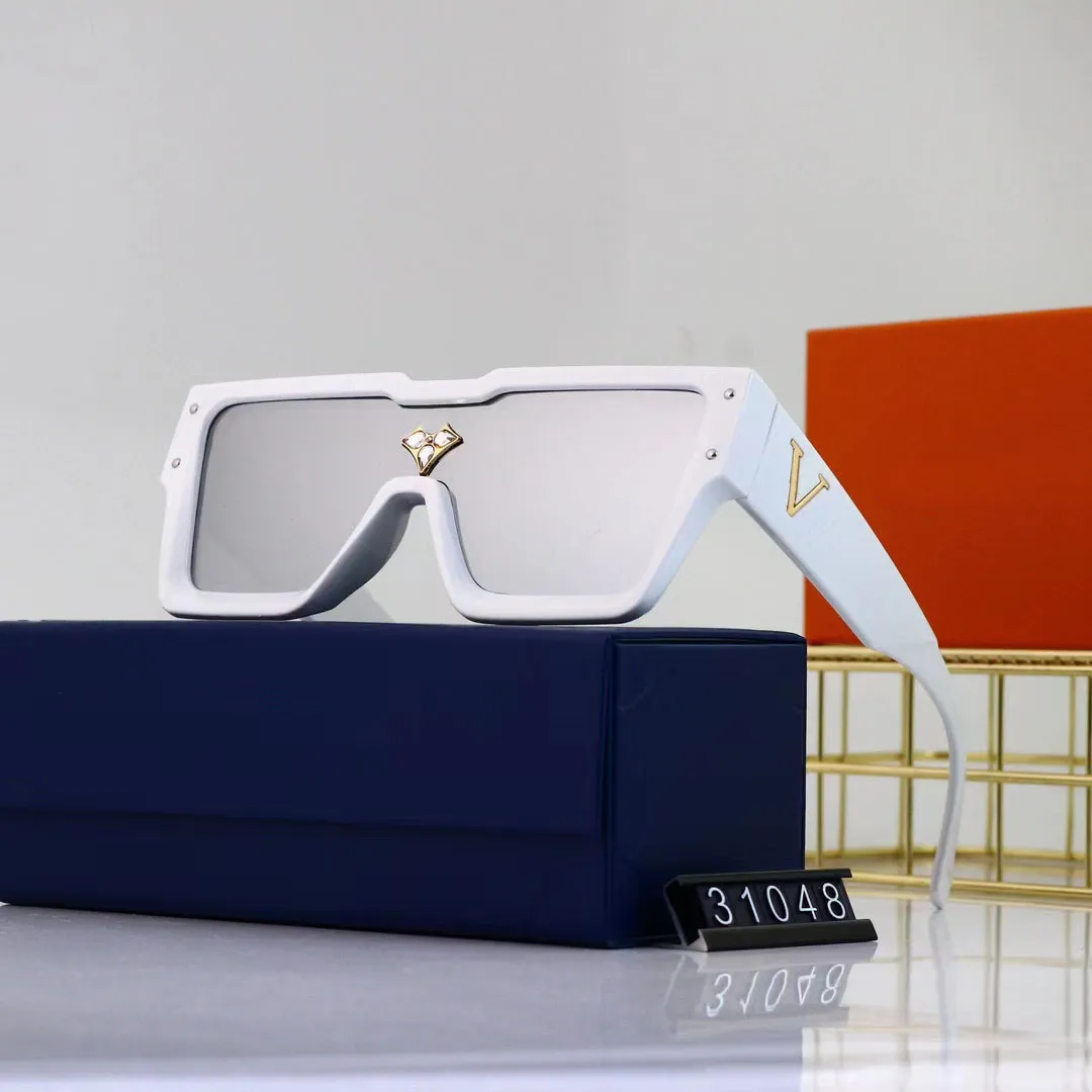 Frame Men Designer for Glasses Popular Letter Sunglasses Women Eyeglasses Fashion Metal Sun Glasses with Box Wo Eye Sun
