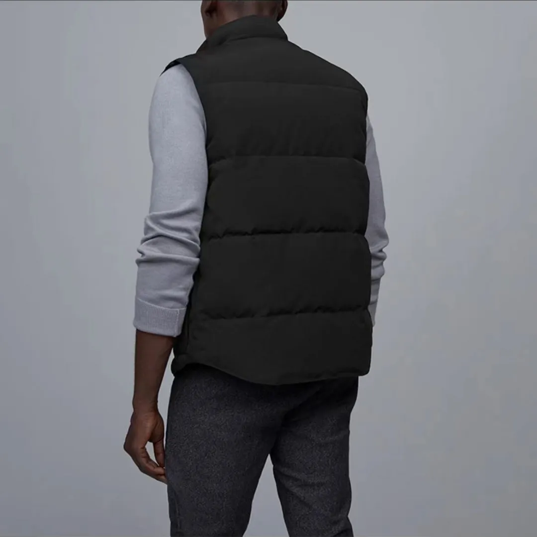 Tasarımcı Puffer Ceket Yelek Erkek Gilet Ceket Adam Fermuar Kalın Moda Kadın Parka Kalınlaştırılmış Sıcak Sıcak Rahat UNISEX KIŞ GOVERED KÜRÜ MAKIM YOLU 2 YAPI% 10 indirim