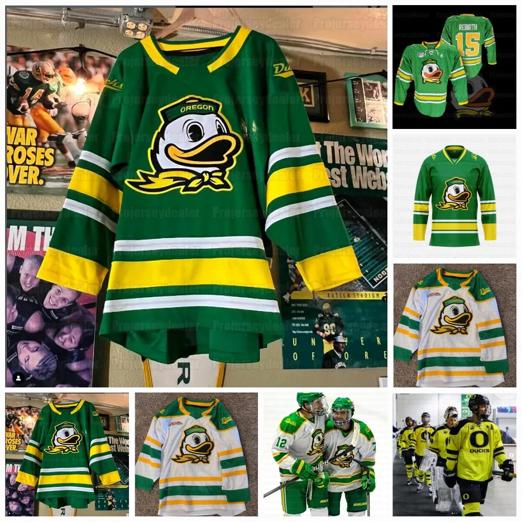 Oregon Ducks 2024 Jersey Henry Bradford Tobin Fix Henry Andres Arthur Barak Braslavski Hunter Voyles Larrabee Cormac Grebe Lars Kroes Miki Glass