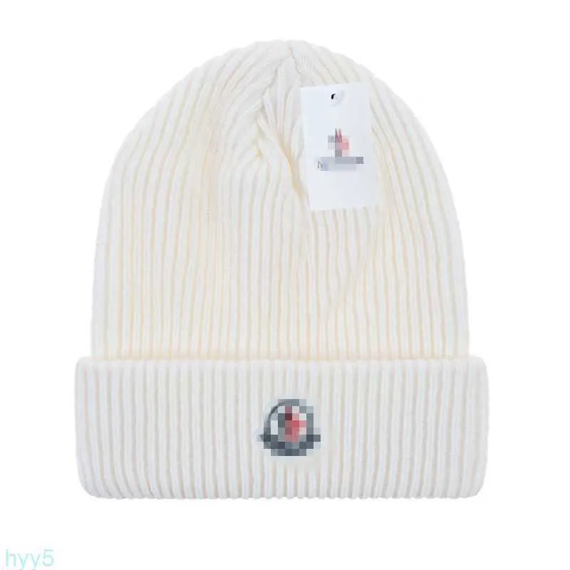 Autre mode tricoté bonnet chapeau lettre casquette chaud coupe-vent extensible multicolore personnalité style de rue coiffe de tête 0yl9