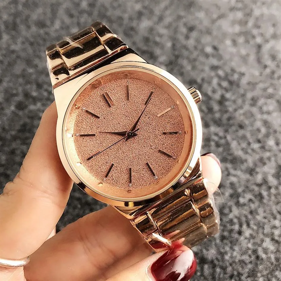 Модные брендовые часы для женщин, кварцевые наручные часы с металлическим стальным ремешком для девочек M65240k