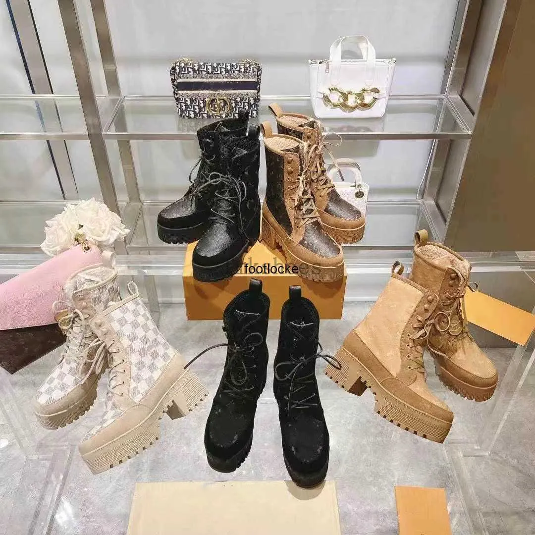 Laureate Platform Desert Boots Damen Beaubourg Laureate Platform Boot Designer Booties Hochwertige Mefropolis Flat Ranger Chunky Heel Frenum Martens