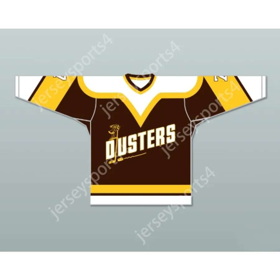 Benutzerdefiniertes GOLDIE GOLDTHORPE 7 BINGHAMTON BROOME Dusters Hockeytrikot, neu, oben genäht, S-M-L-XL-XXL-3XL-4XL-5XL-6XL