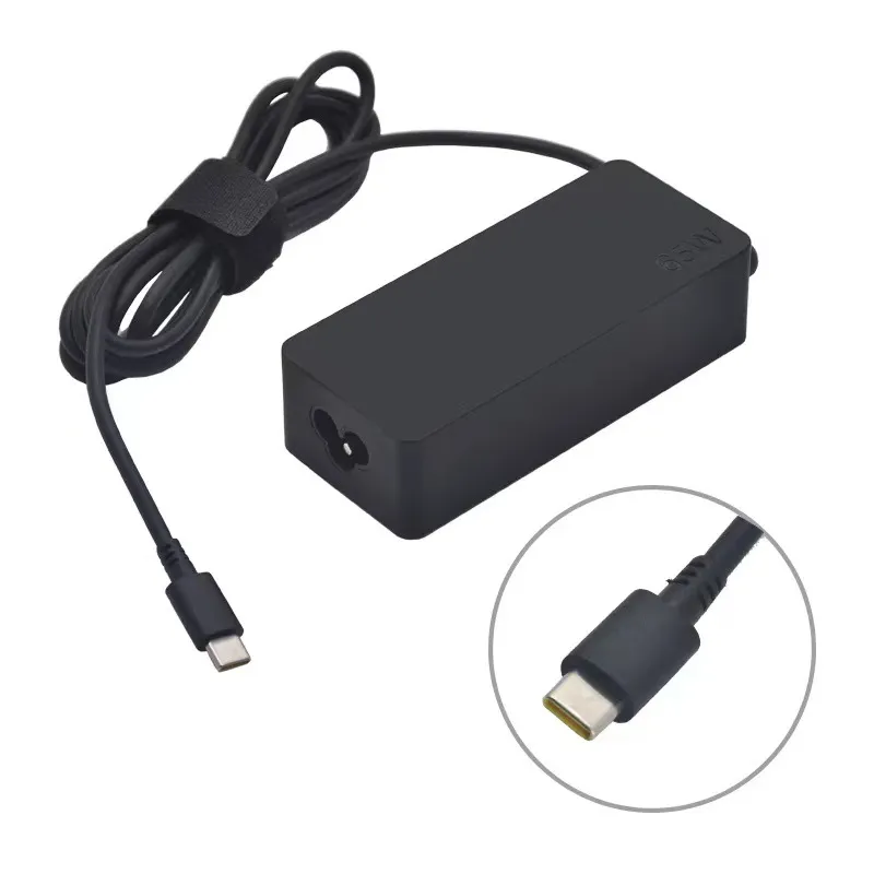 Lenovo Notebook 20V 3.25A adaptador de energia 65w carregador de computador tipo c