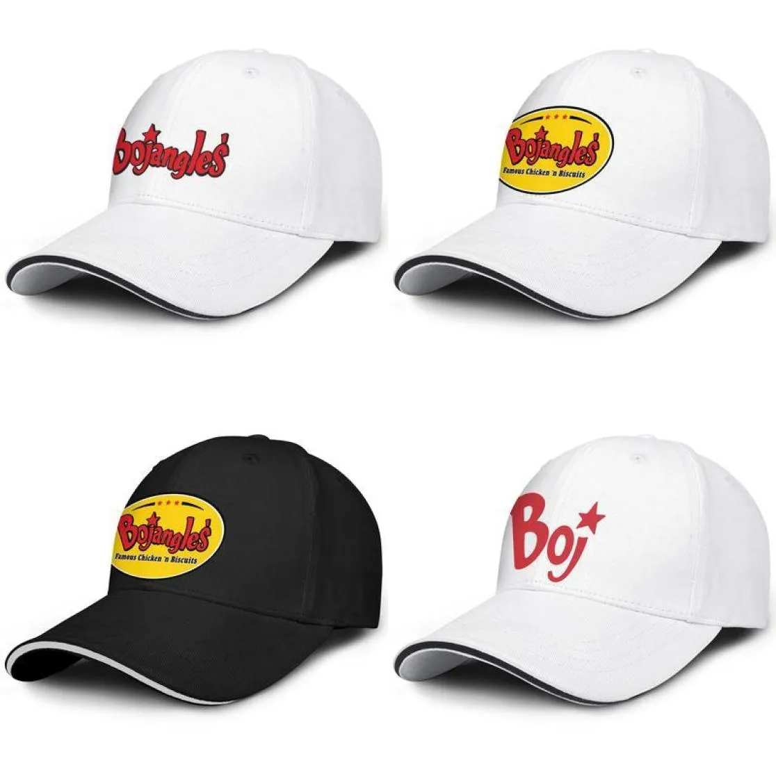 Unisexe Bojangles039 célèbre poulet mode Baseball Sandwich chapeau cool mignon chauffeur de camion casquette frites Plaid impression 8244102