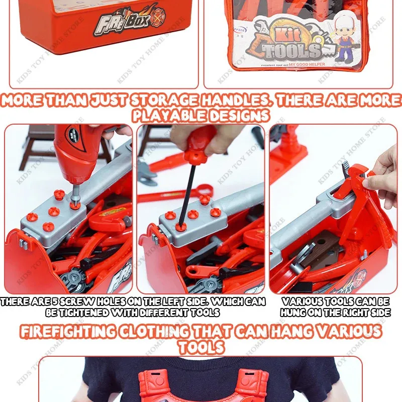 DHgate.com:Kids Toolbox Set - Pretend Play Tools Workshop Role Play ...