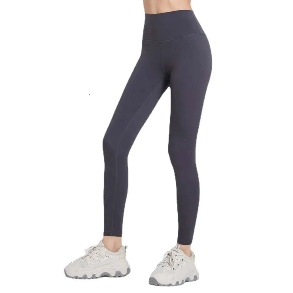 Women Pant Lu Align Woman Pantalon Rembourré Base Taille Haute Velours Femmes Yogas Course En Plein Air Hanche Raise Poche Exercice Pantalon D'entraînement Leggings Collants Citrons Exercice Lemo