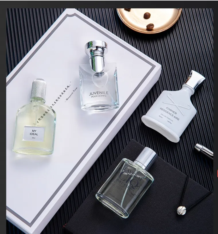 Shanju Men's 25ml Perfume Set, Woody Fragrance, Darjeeling Tea
