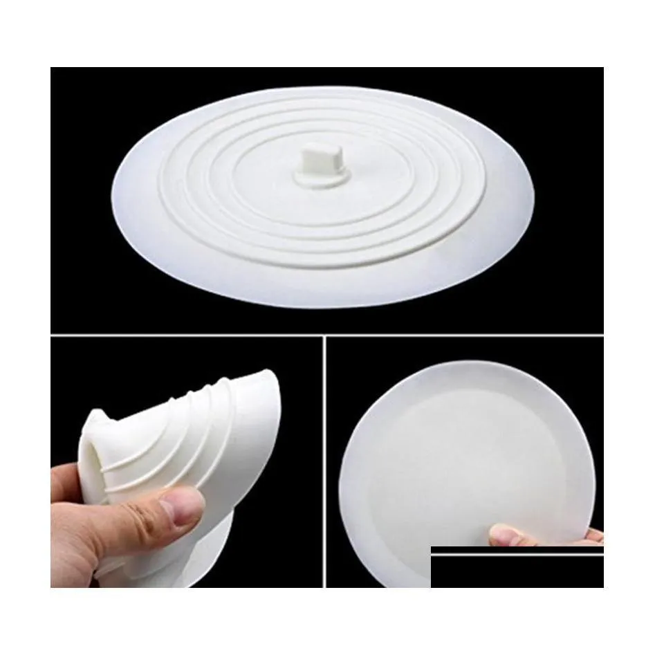 Drains Round Sile Sink Plug Drain Stopper Food Grade Fda 15Cm Catcher Washroom Kitchen Supplies Vtky2106 Drop Delivery Home Garden F Dhct6