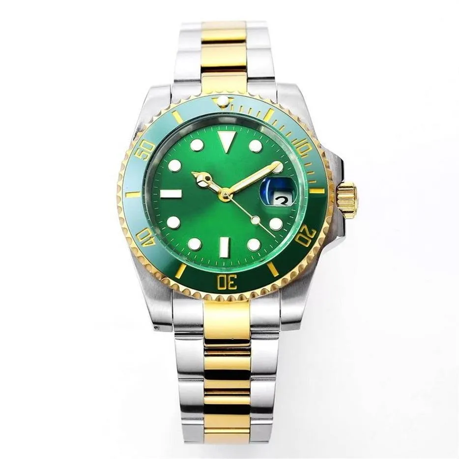 Luksusowe Zielone Zielone zegarki 22SS Watche Męskie datejust 41 mm 2813 Automatyczne mechaniczne mechaniczne 904L Wodoodporne stali nierdzewne Sapph2958