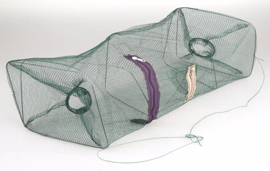 482222cm Folding Fishing Net Catch Crab Shrimp Minnow Fish Bait Trap Cast Dip  Net Nylon Network Cage Fishing Accessori8811677 From 2,64 €