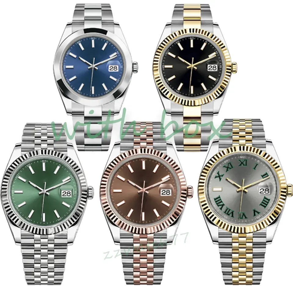 Wysokiej jakości mężczyźni Kobiety Klasyczne zegarek designerski zegarek ze stali nierdzewnej Automatyczna mechaniczna zegarek mechaniczny 41 mm36mm31 mm Ceramiczny tarcza luksusowy zegarek na prezent dla mężczyzn