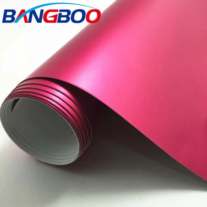 Full Roll - Metallic Satin Matte Chrome Vinyl Film Car Wrap Sticker Bubble  Free