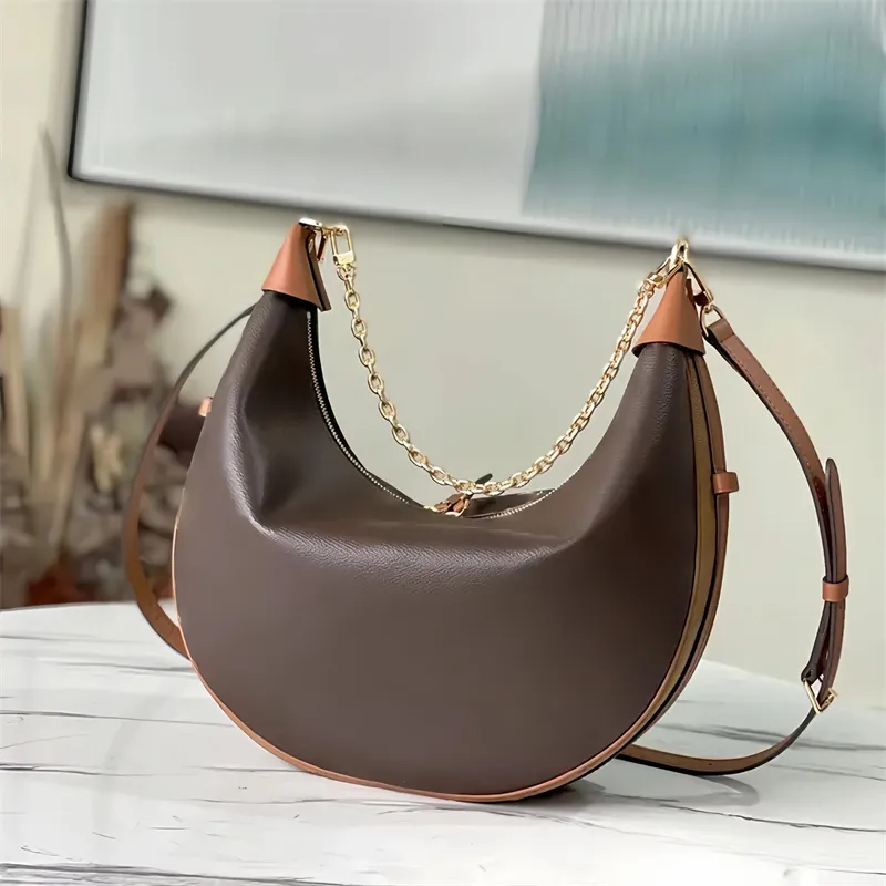 borsa da donna borsa di design di lusso 10A specchio di qualità designer borsa a tracolla a catena hobo borsa in pelle bovina composita con scatola L210