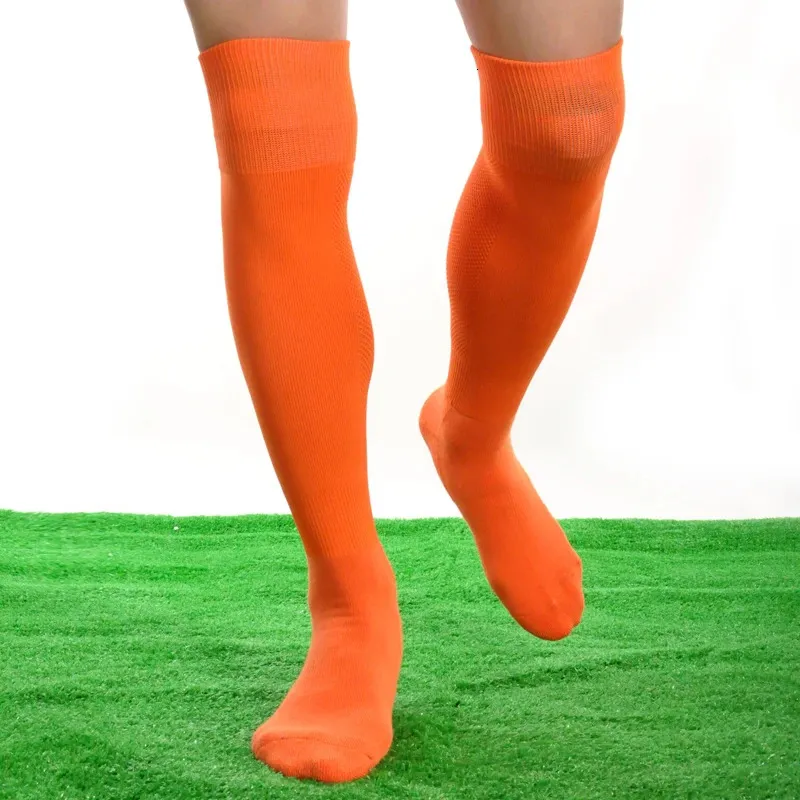 Chaussettes De Football Pré-froissées, Chaussettes De Compression Ultra Longues, Chaussettes De Compression Rembourrées, Genouillères De Soutien De Cheville Pour Sports De Plein Air Shakven