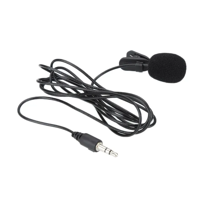 Mini micrófono Lavalier con Clip para teléfono inteligente, micrófono con Clip para grabación de PC, solapa para hablar, cantar, ZZ, novedad de 2020