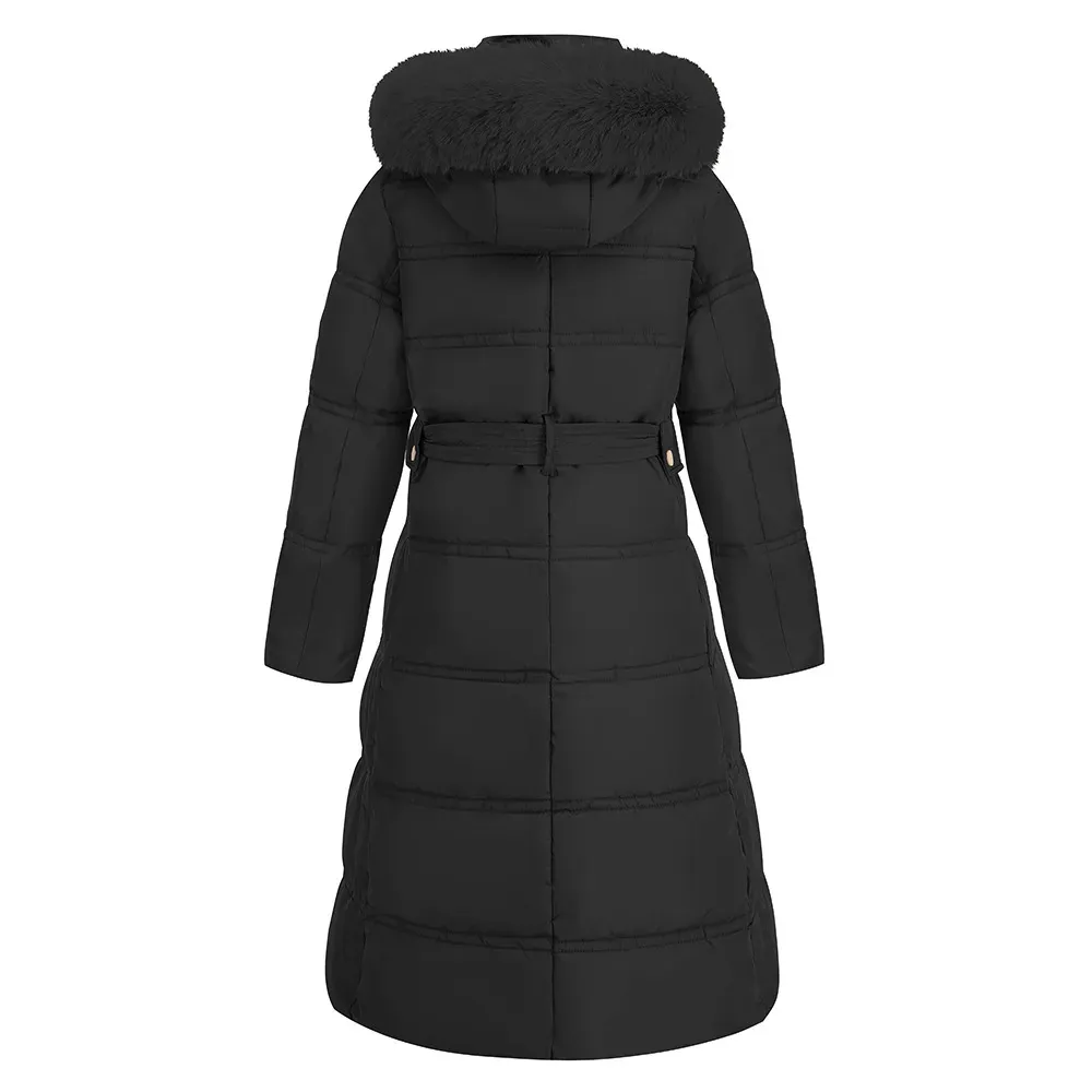 DHgate.com:Designer Womens Long Warm Down Jacket with